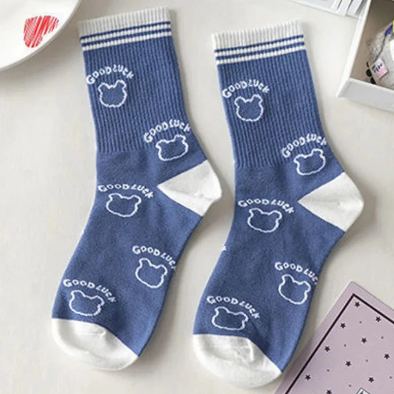 Striped Plaid Sport Socks
