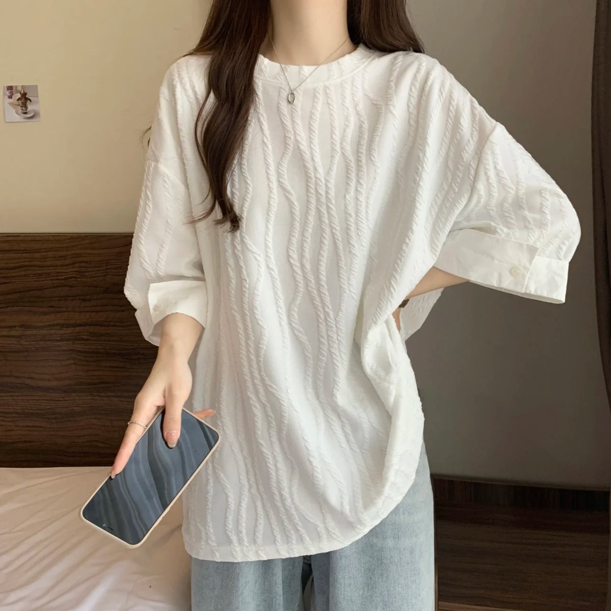 Loose Korean Casual Tee Women
