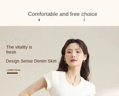 Modern High Waist Mini Skirt