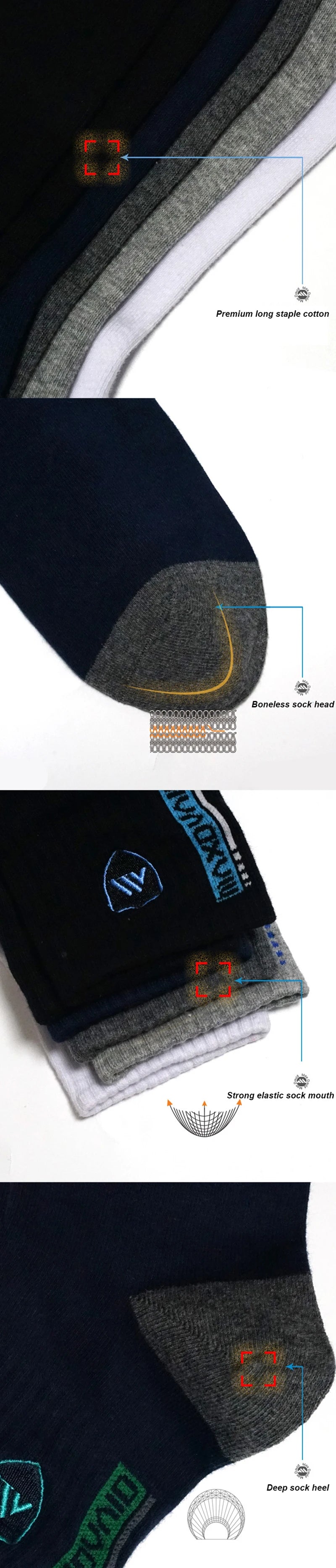 Soft Touch Mid Calf Socks