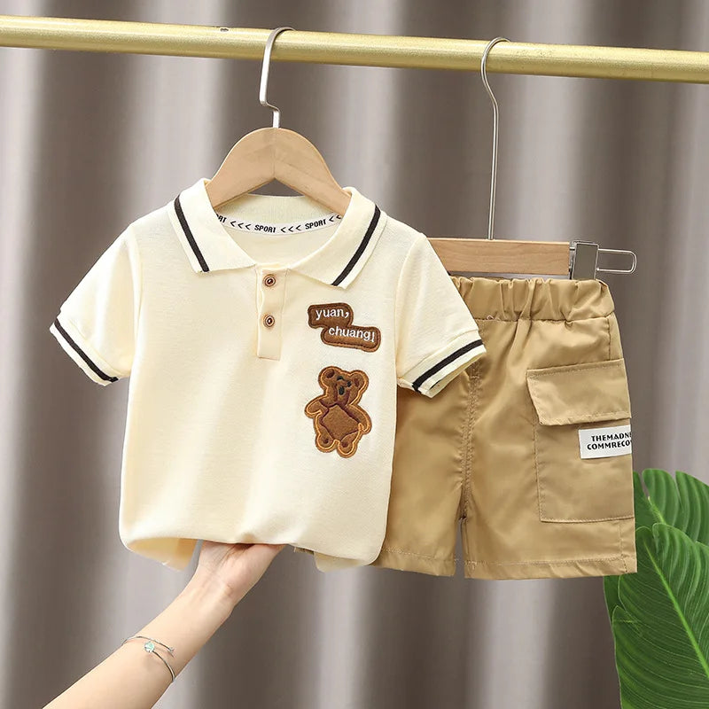 Playful Summer Baby Boy Set