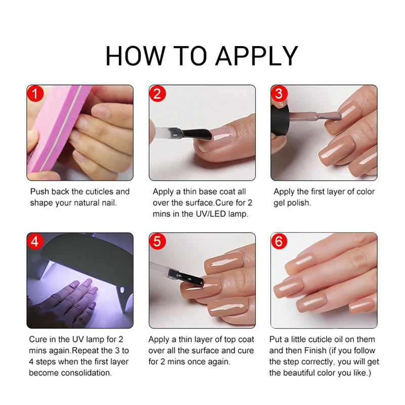 NAILCO 15ml Colorful Jelly Gel Nail Polish Gorgeous Color HEMA TPO FREE Soak Off UV LED Semi Permanent Long Wear Gel Varnish