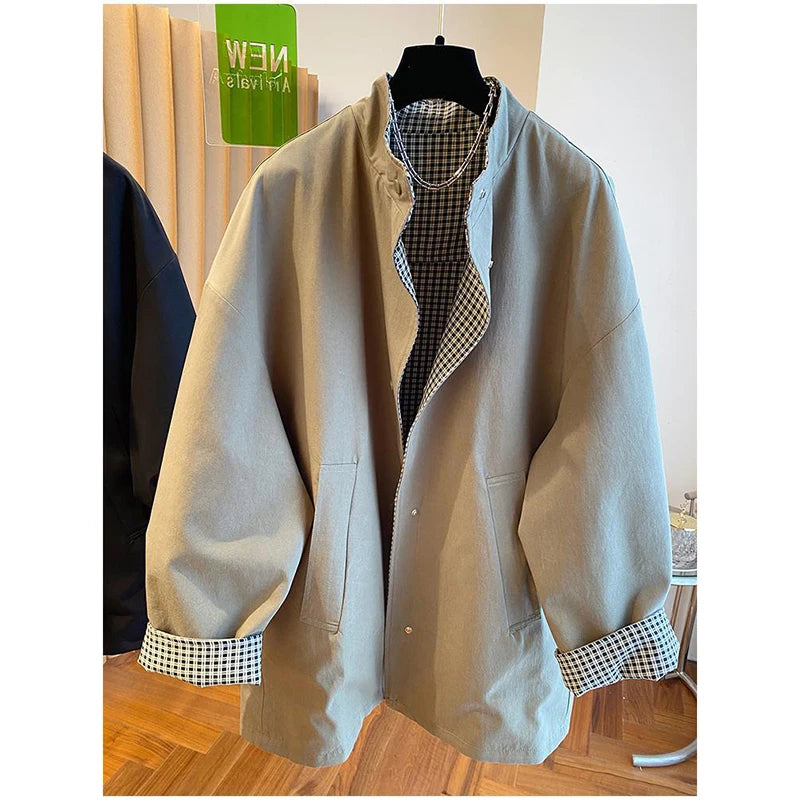 Casual Loose Windbreaker Trench Coat