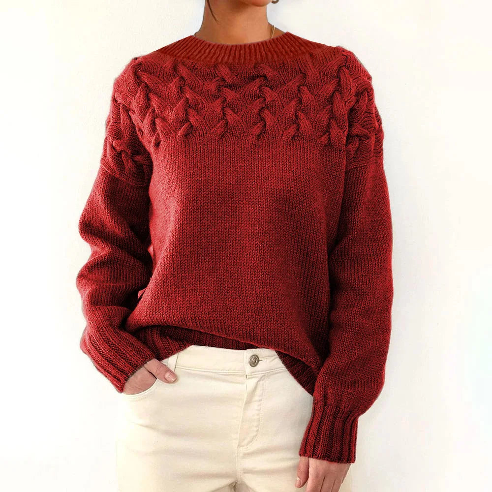 Winter Turtleneck Knit Pullover Sweater