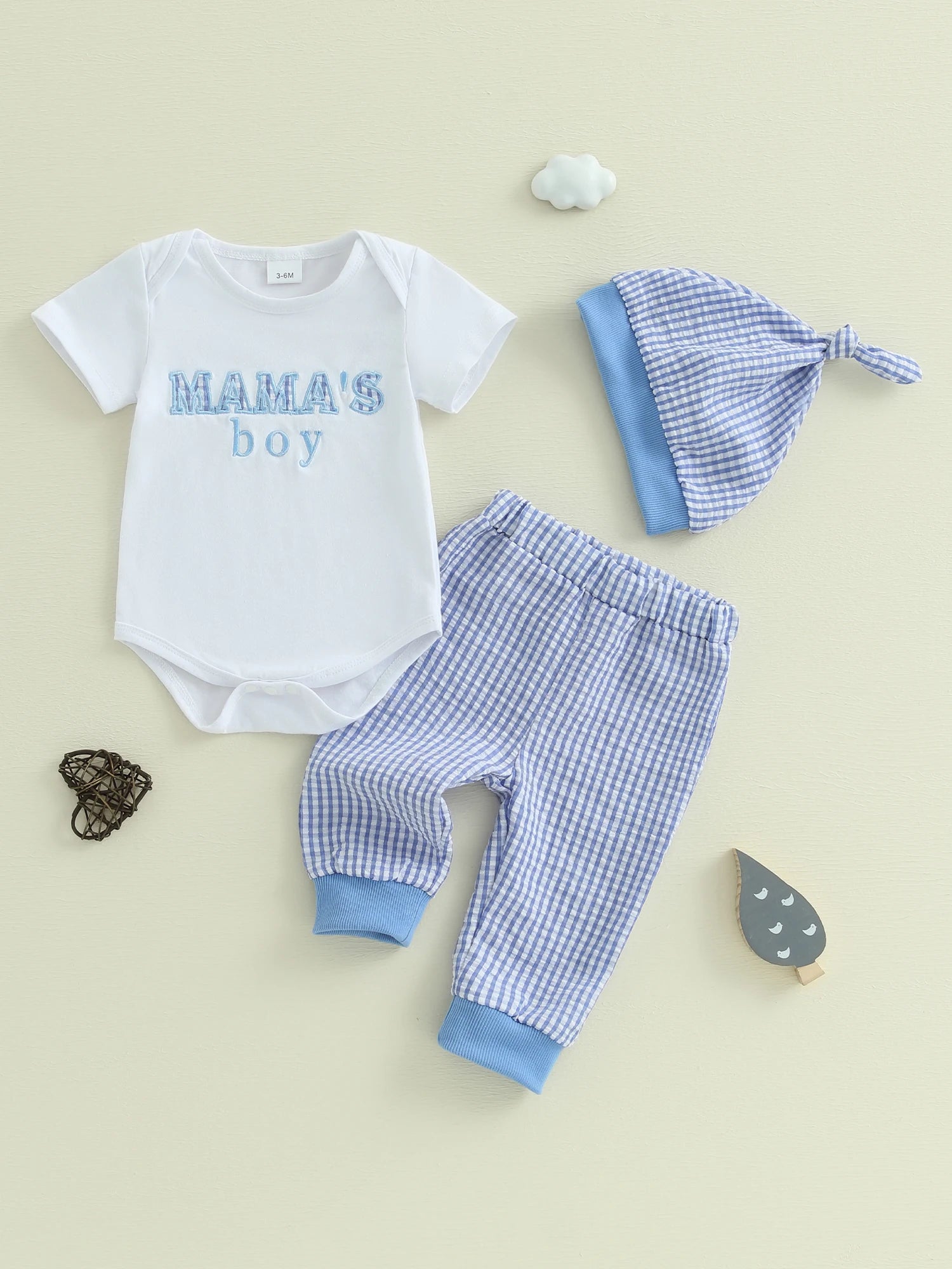 Baby Boy 3-Piece Outfit Set