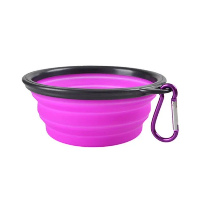 Durable TPR Collapsible Travel Bowl