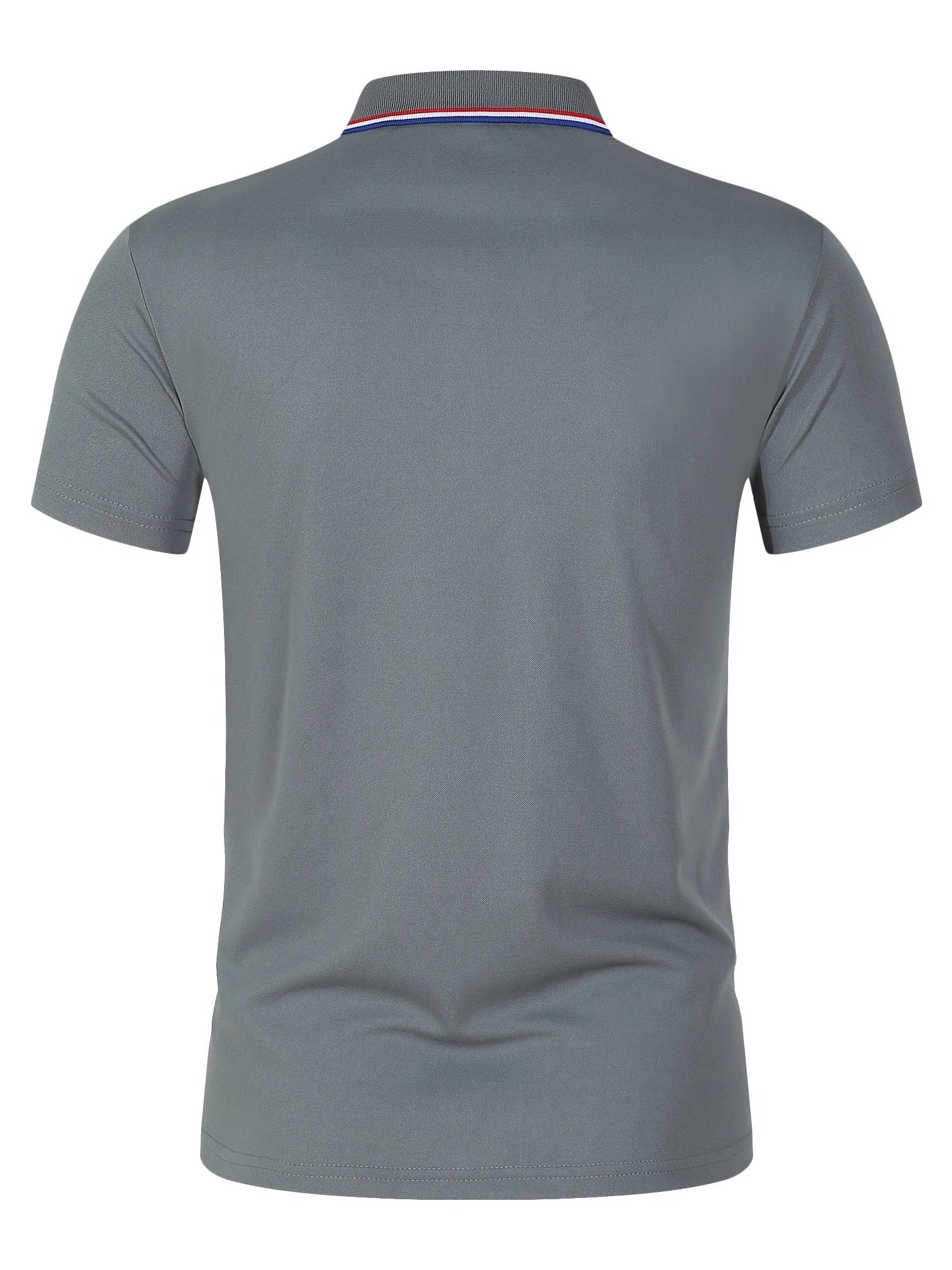 2025 Hot Sale Men's Summer Casual Breathable Comfortable Polo Shirt Men's Solid Color High Quality Short Sleeve T-Shirt