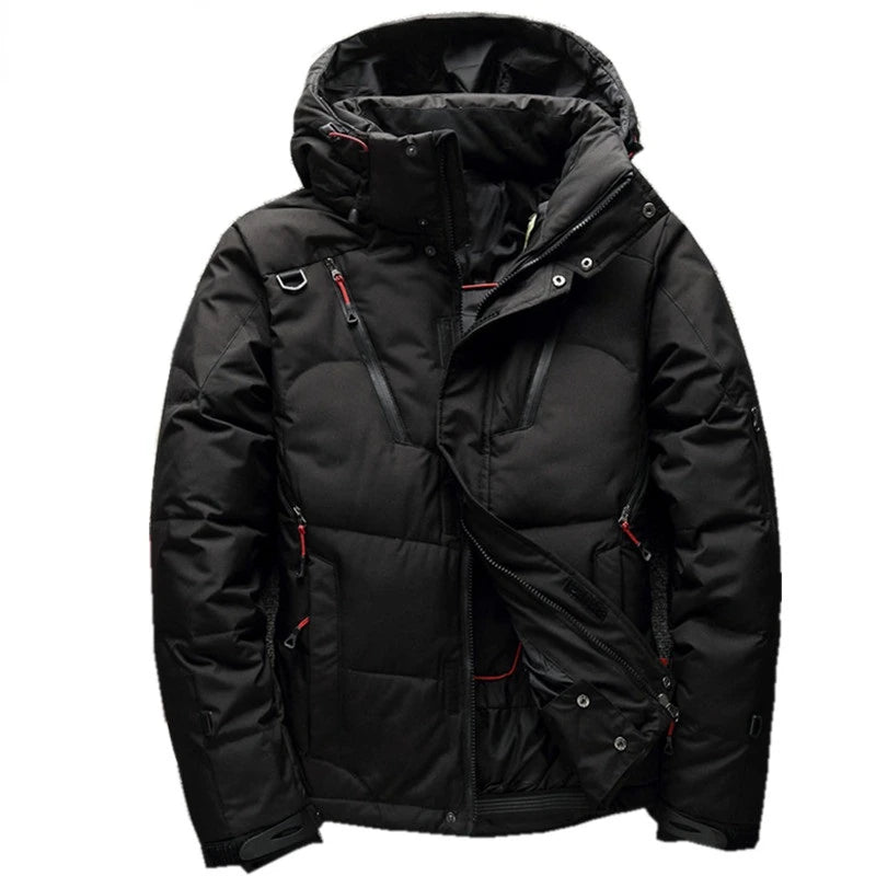 White Duck Down Parka