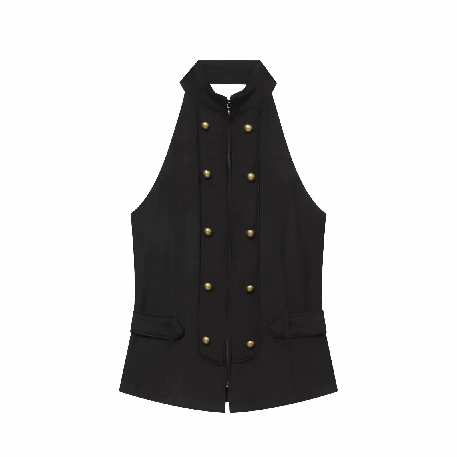Women Summer Elegant Silk Texture Tops Fashion Women Vacation Halter Backless Beach Style Party Lady Tops