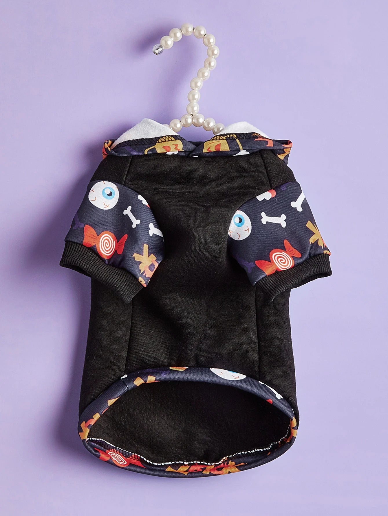 Halloween Print Pet Hoodie Sweatshirt