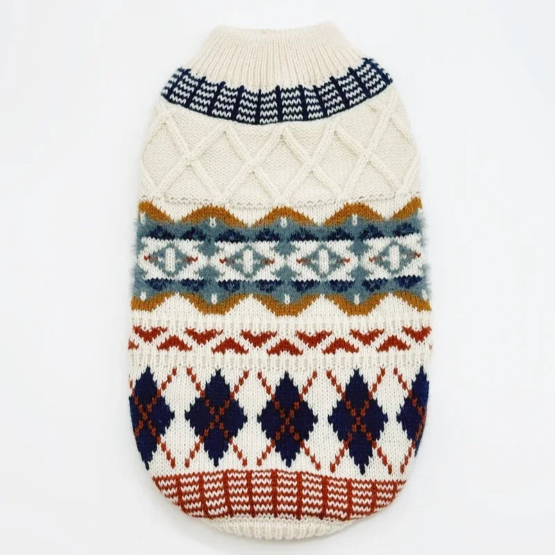 Dog Clothes Pet Sweater Knitted Pullovers Sweaters for Small Medium Dogs Chihuahua Puppy Pet Sweater Yorkshire Pure Dog Sweaters