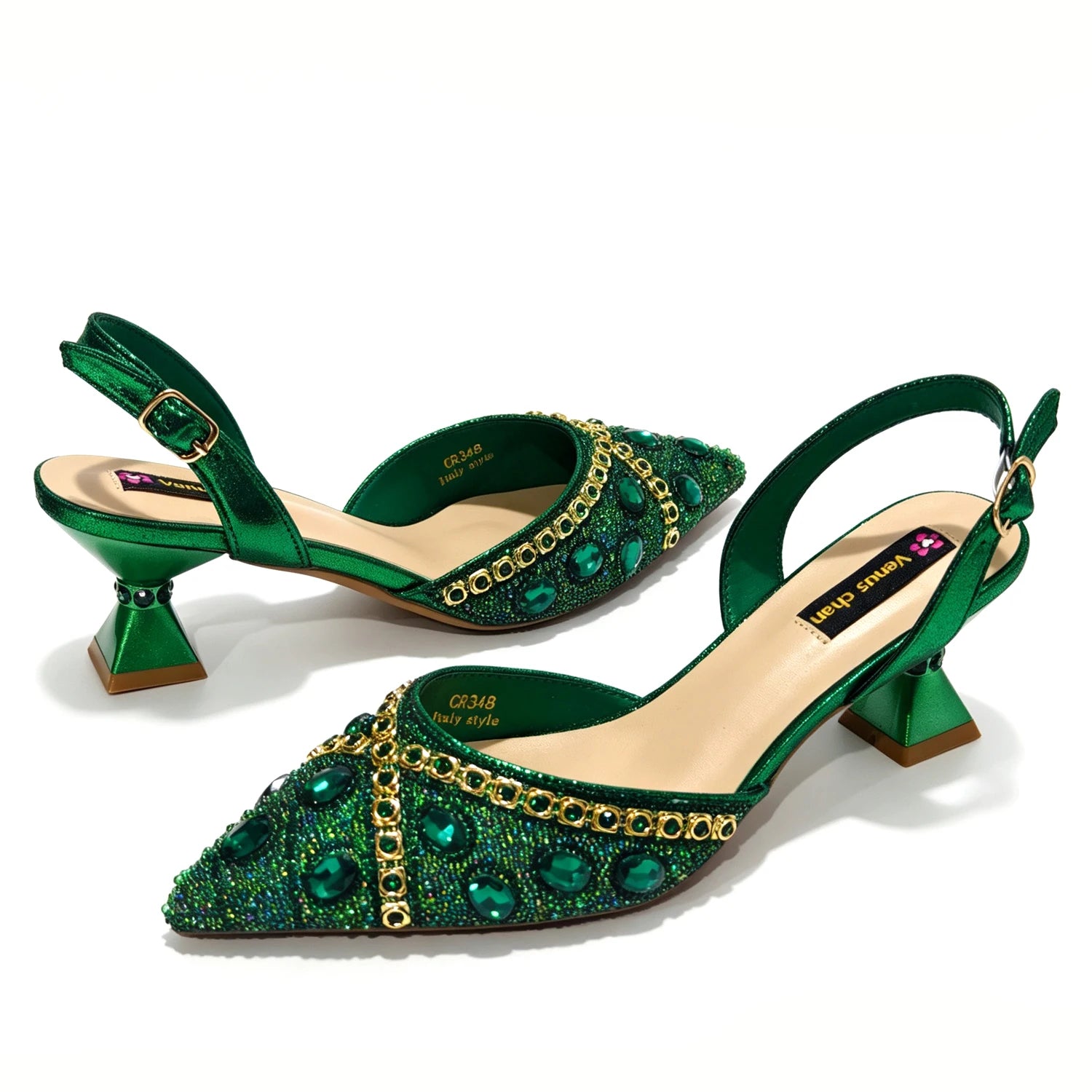 Pointed Toe High Heels Shoes and Matching Bag Set Women Fashion PU Leather Pumps Shoulder Bag Party Wedding Dress Footwear Handb