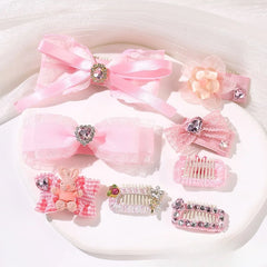 Pet Hairpin Original Pink Pet Accessories Headdress Yorkshire Hairpin Marzis Hair Accessories Dog Accessories