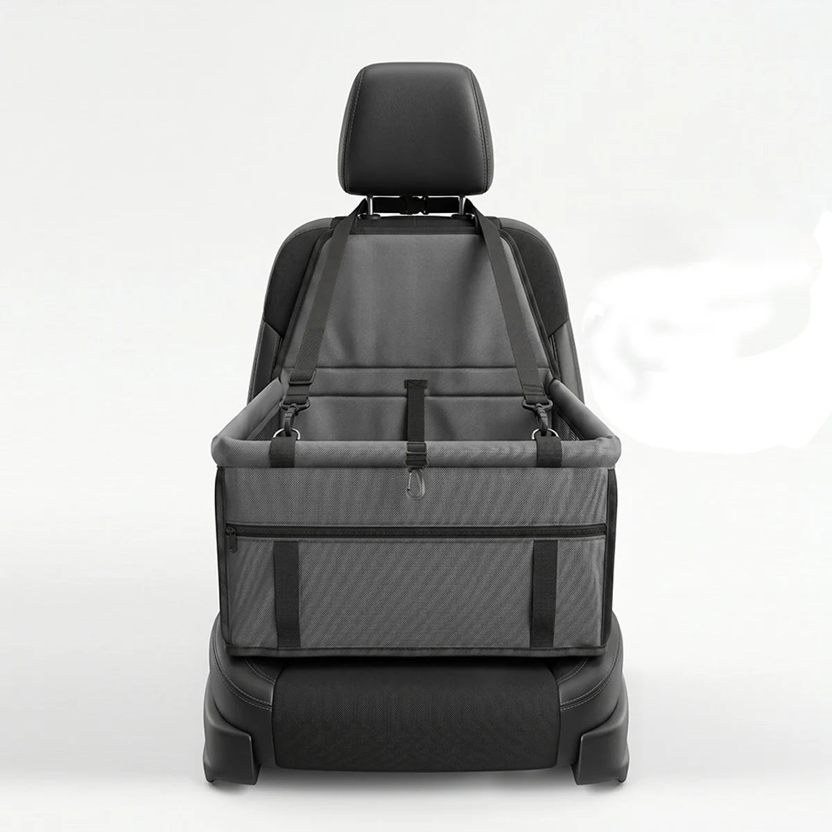 Waterproof and anti-slip pet transportation bag for cars, breathable dog travel seat cover, suitable for car seats