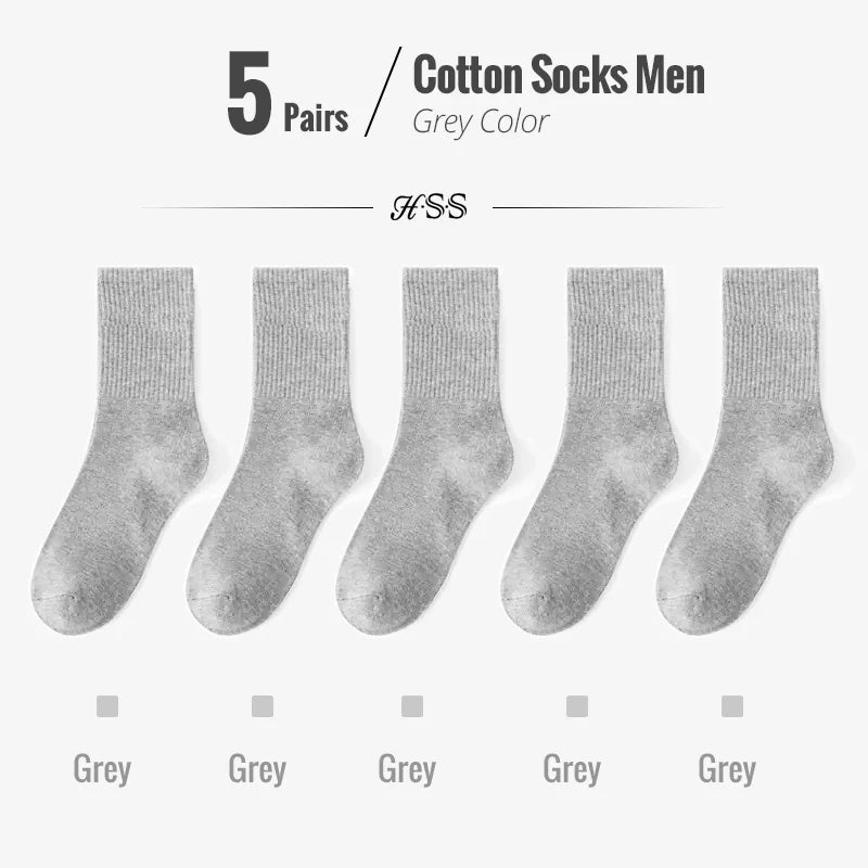 Combed Cotton Business Crew Socks