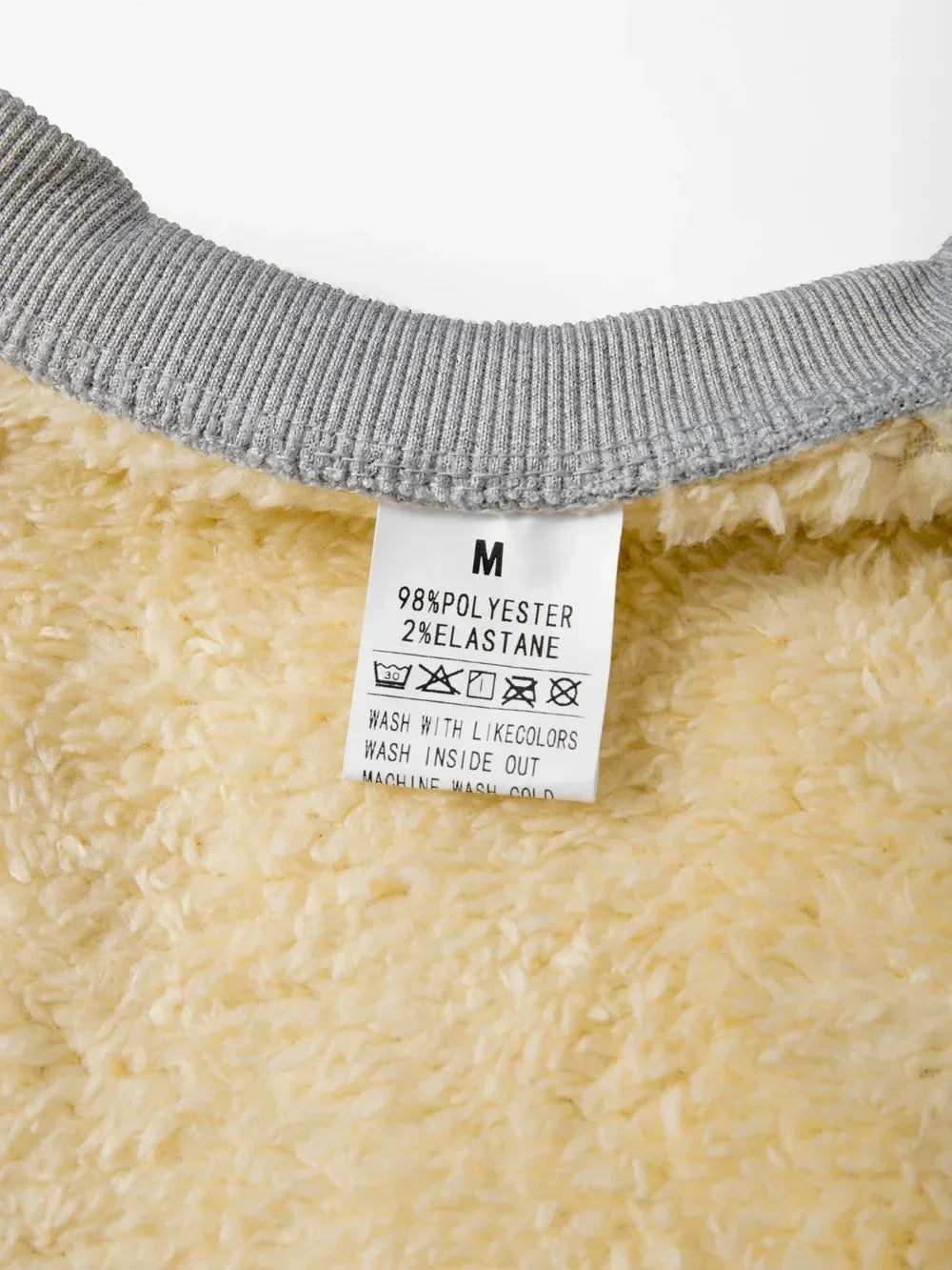 Thick Patchwork Knit Pullover