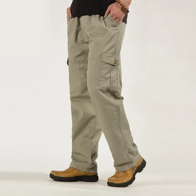 Multi Pocket Casual Cotton Overalls