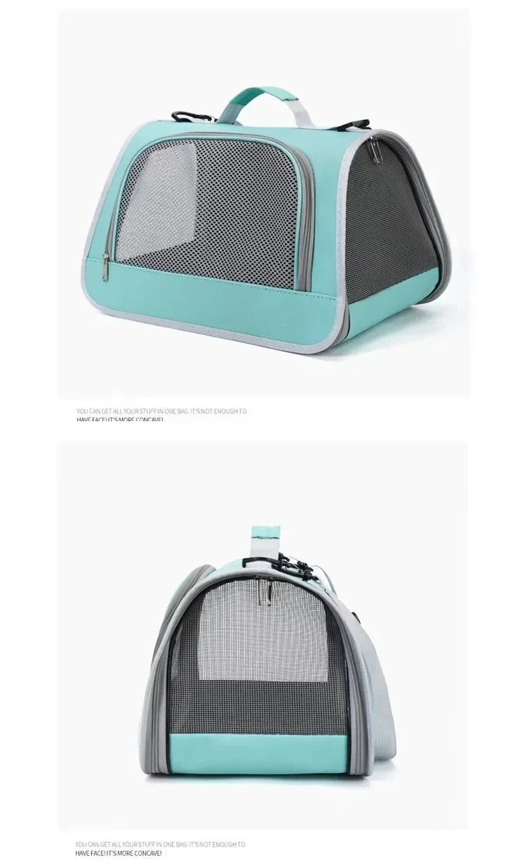 Pet Outing Portable Cat Dogs Handbag Summer Breathable Carrier Travel Puppy Kitten Single Shoulder Bag Pet Carrying Bag Supplie
