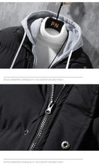 Warm Hooded Parka Jacket