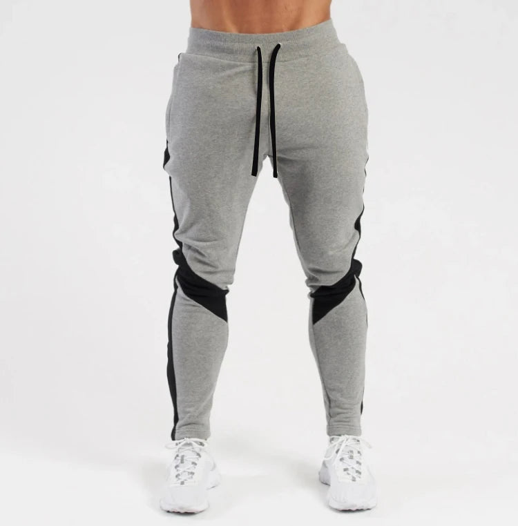 2025 Men's joggers, casual trousers, men's sportswear, trousers, shorts, tight trousers, black gym pants, running trousers