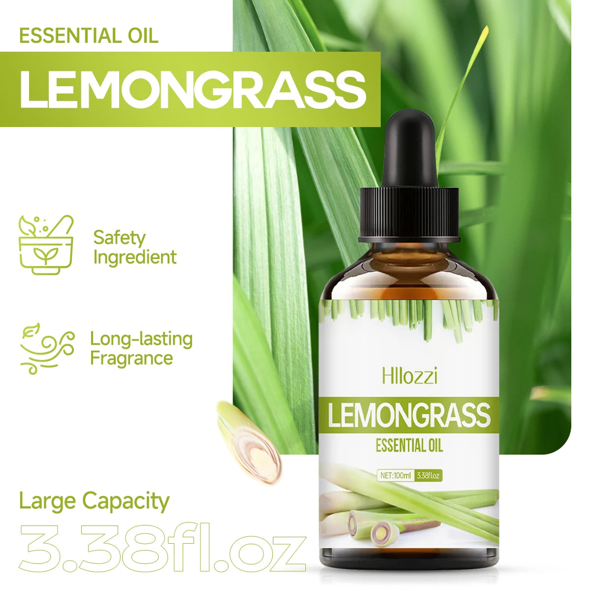 Lemongrass Essential Massage Oil