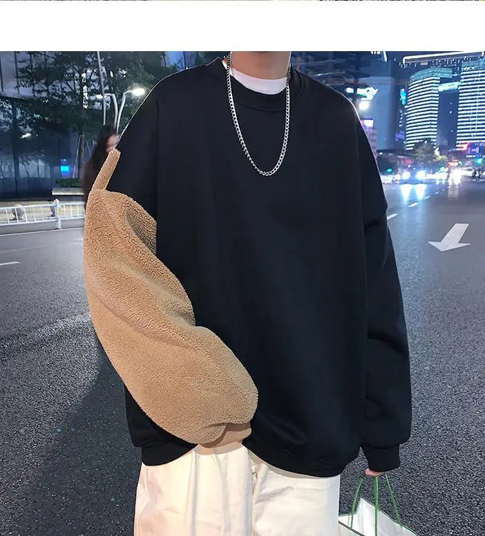 Winter Pullover Sweater Women Tops Bear Boho Casual Pocket Long Sleeve Pull Female Solid Warm Sweaters Pullovers
