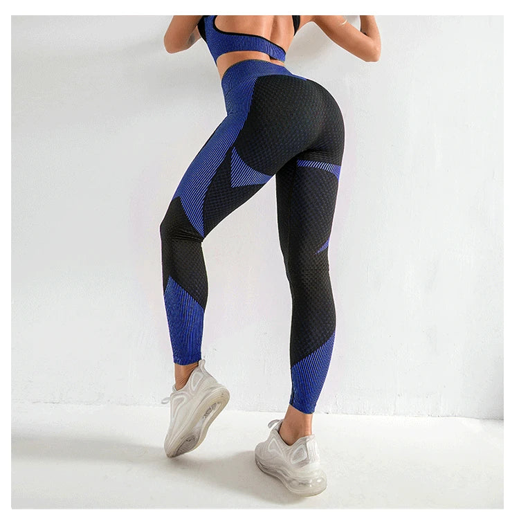 High-Waisted Leggings for Women, Perfect for Yoga and Fitness, Seamless and Peach-Bum Design