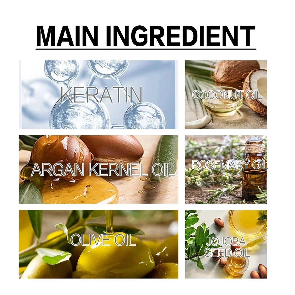 Caviar Keratin Hair Mask 5 Seconds Repair Damaged Frizzy Hairs Soft Smooth Shiny Nutrition Deep Moisturize Nourishing Hair Care