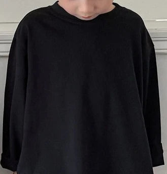 Kids Solid Long Sleeve Tee