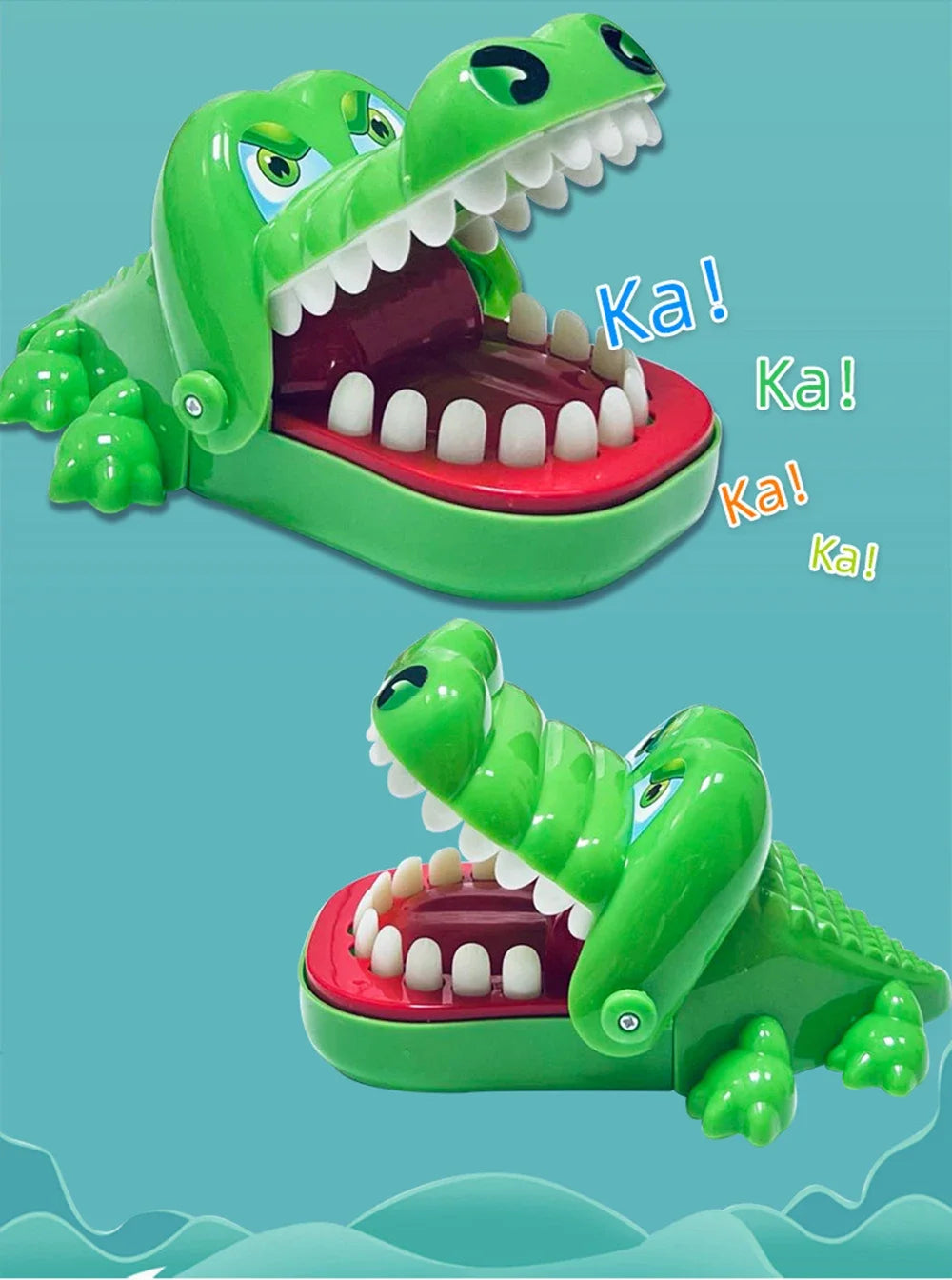 Crocodile Teeth Toys Alligator Biting Finger Dentist Classic Family Games Party Pranks Children's Lucky Game Decompression Toy