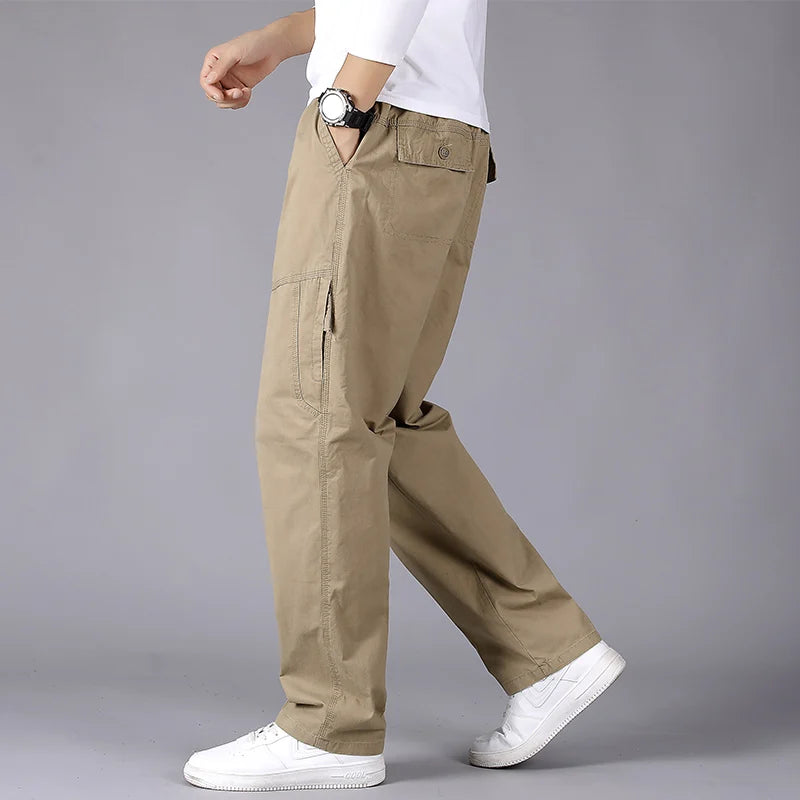 Large Size Casual Cargo Pants