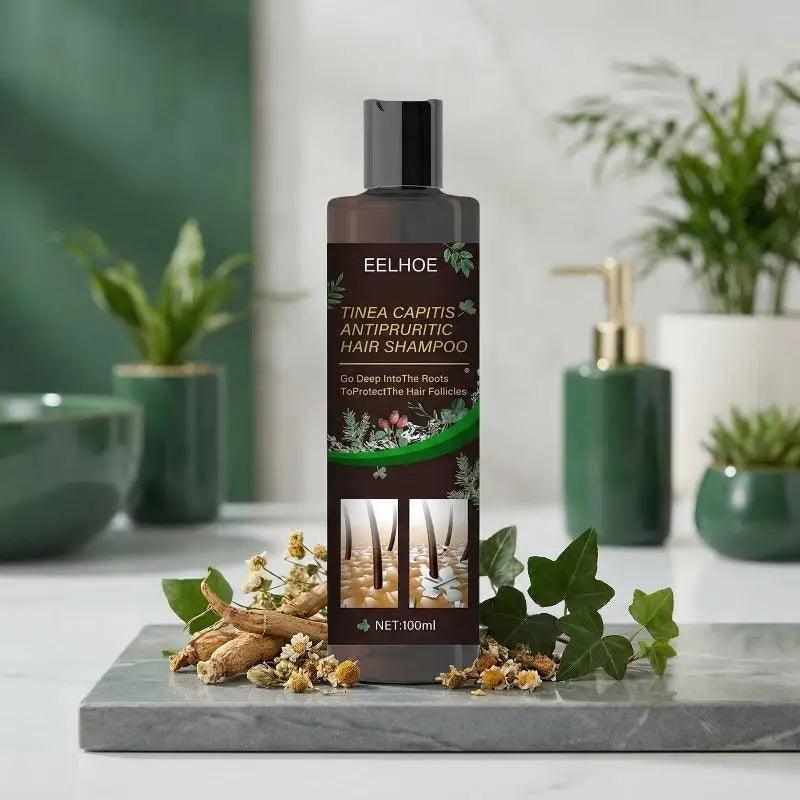 Professional Herbal Hair Shampoo Deep Moisturizing and Nourishing Scalp Care Removes Dandruff Suitable for Daily Use