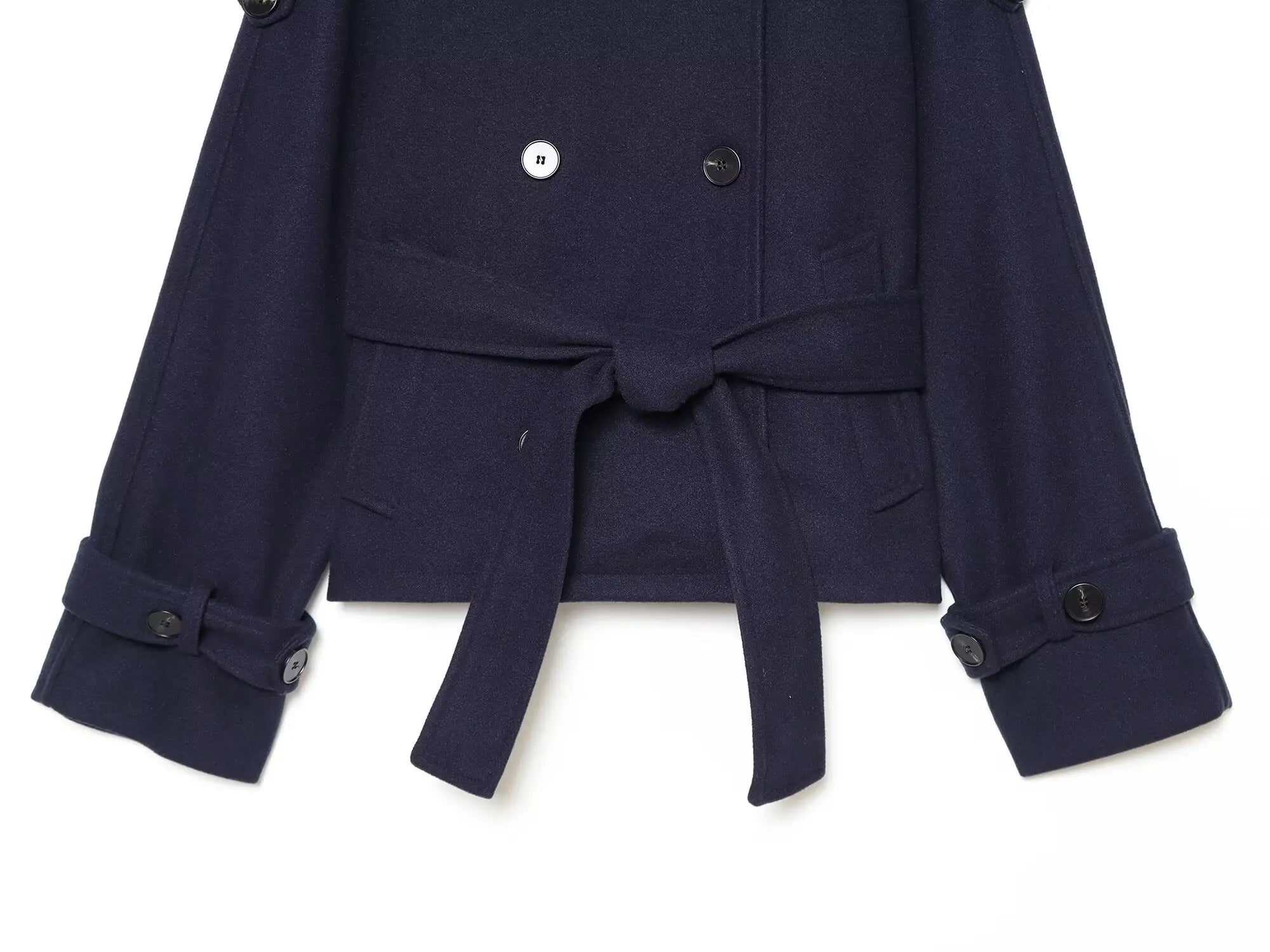 New Women's Jackets & Coats Autumn 2026 Fashion Loose Belt Elegant Turtleneck Warm Winter Jackets Women's Chic Youth Street Coat