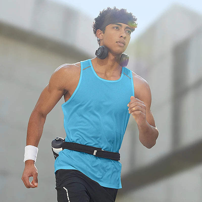 Sleeveless Athletic Fitness Training Vest