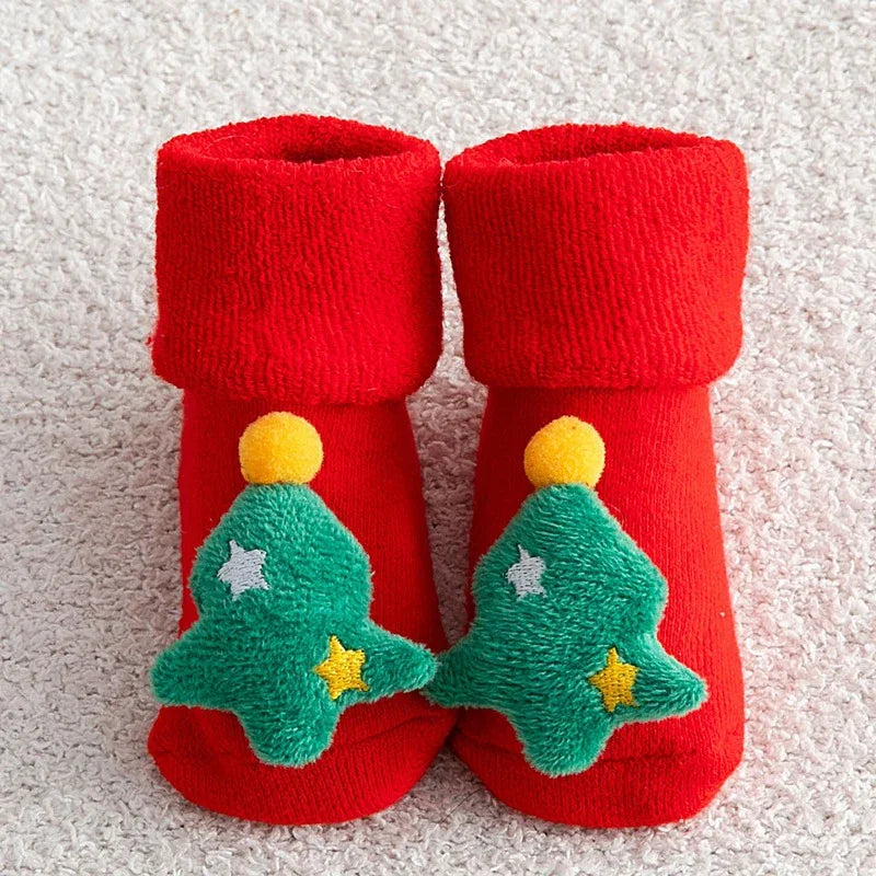 TITLE: Winter Warmth Baby Grip Socks
