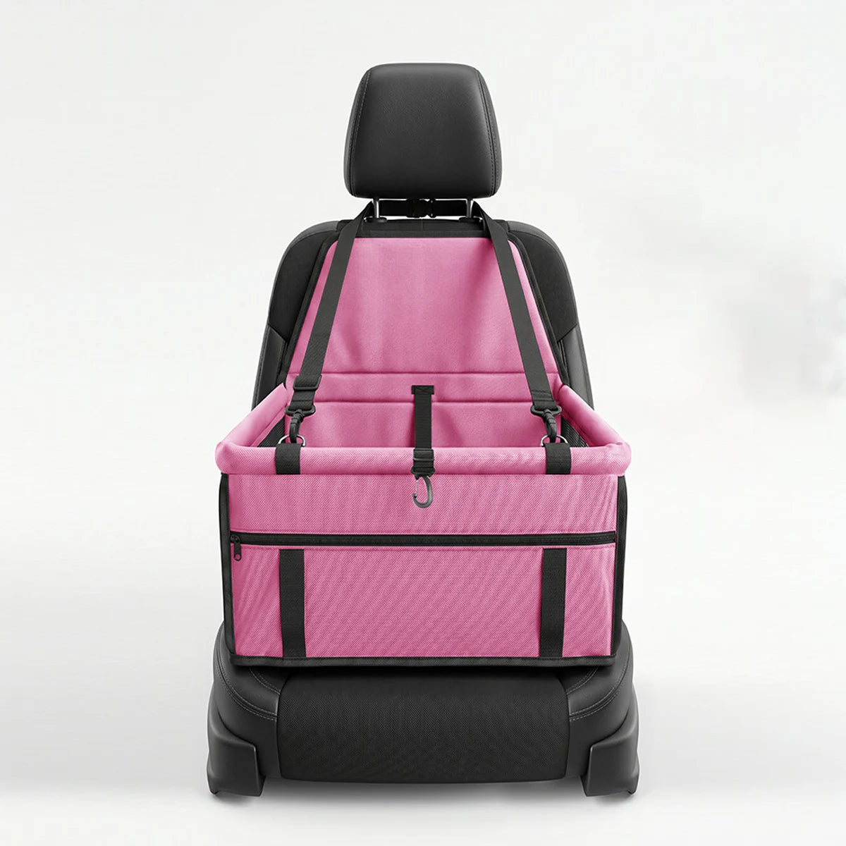 Waterproof and anti-slip pet transportation bag for cars, breathable dog travel seat cover, suitable for car seats