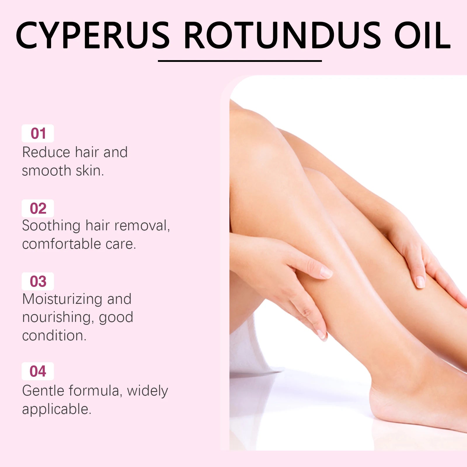 Hair Removal Care Essential Oil Gently Cares For The Skin Cleanses Hair Removal Moisturizes&Moisturizes Daily Care Essential Oil