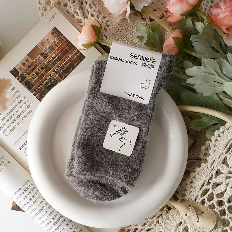 Plush Winter Mid Tube Socks