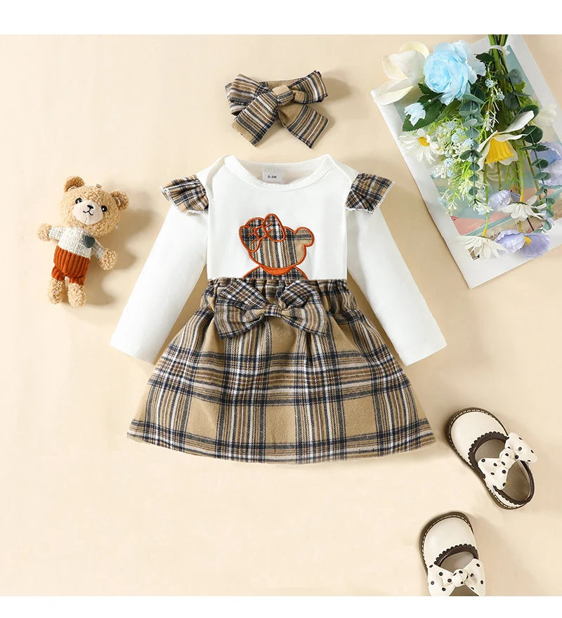Sweet Bear Baby Three-Piece Set