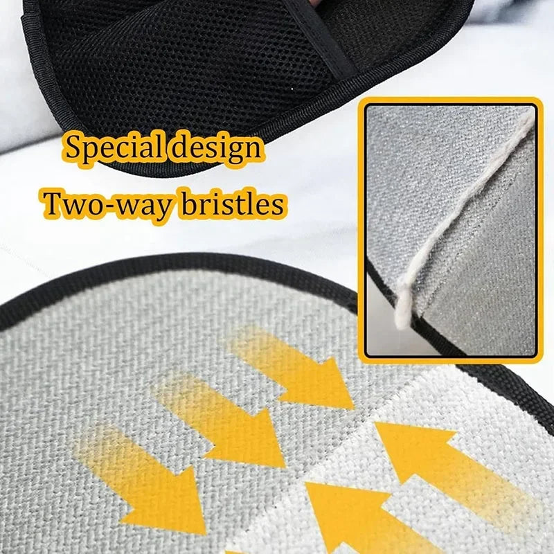Pet Grooming Gloves Static Dedusting Brush Pet Hair Remover Brush Removing Dog Cat Hair From Sofa Carpet Clothes Pet Products