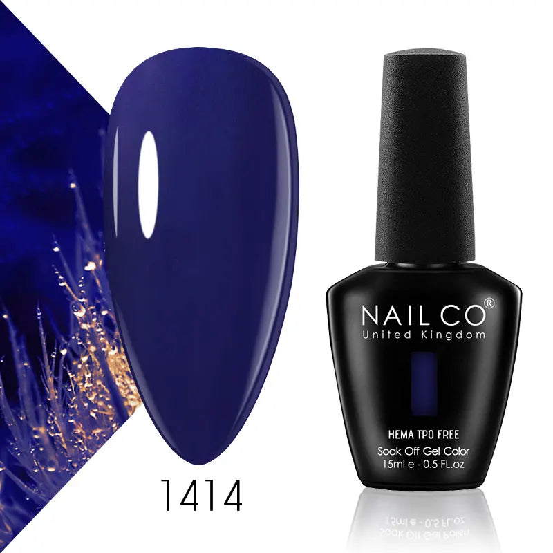 NAILCO 15ml Nail Gel Polish Semi Permanent UV Varnish Nails Art Gel Vernis Manicure TOP BASE Nails Products Supplies Equipment