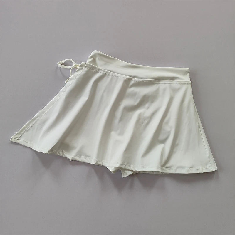 Sport Yoga Tennis Skirt Shorts