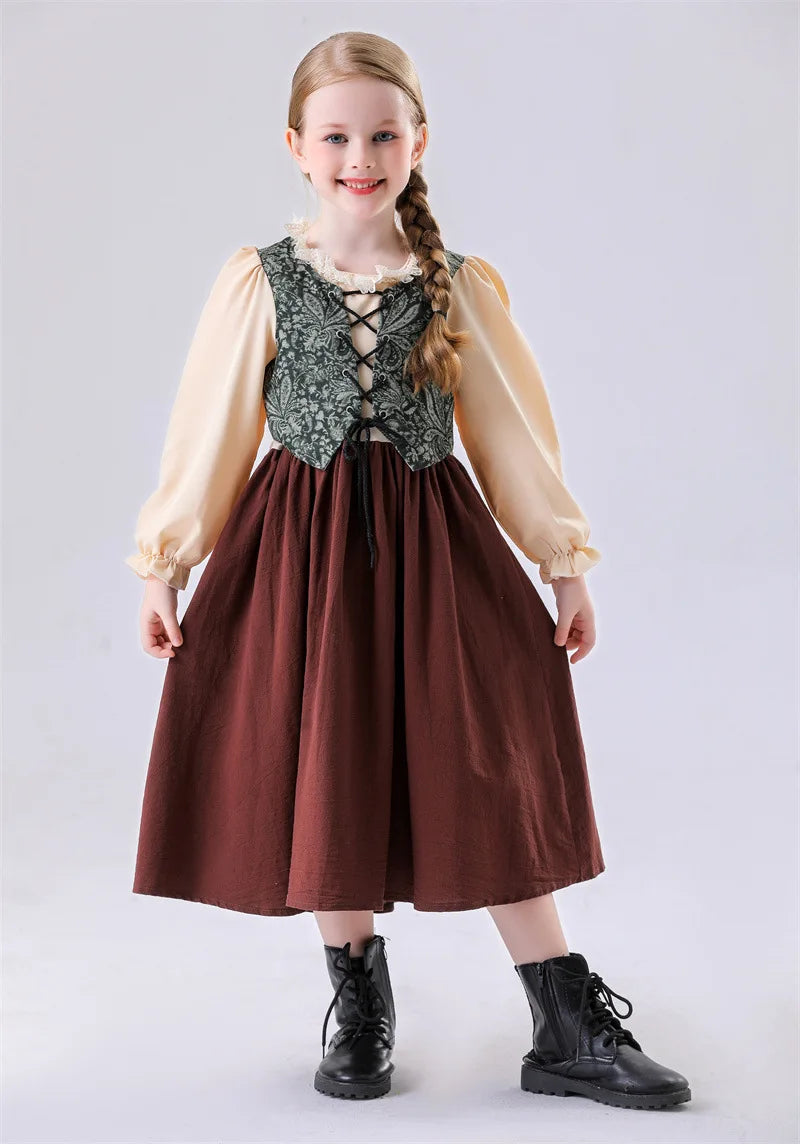 Medieval Bavarian Kids Costume Set