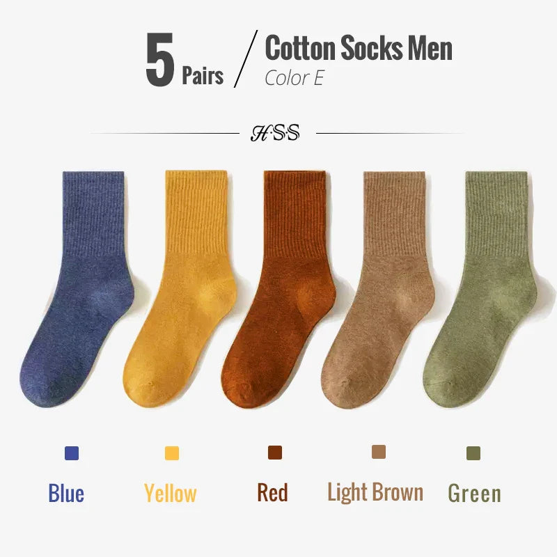 Combed Cotton Business Crew Socks