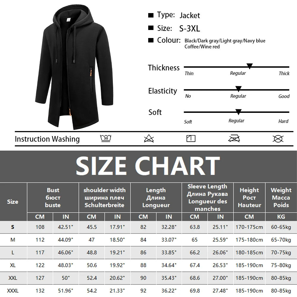 Oversized Streetwear Hooded Zip Jacket