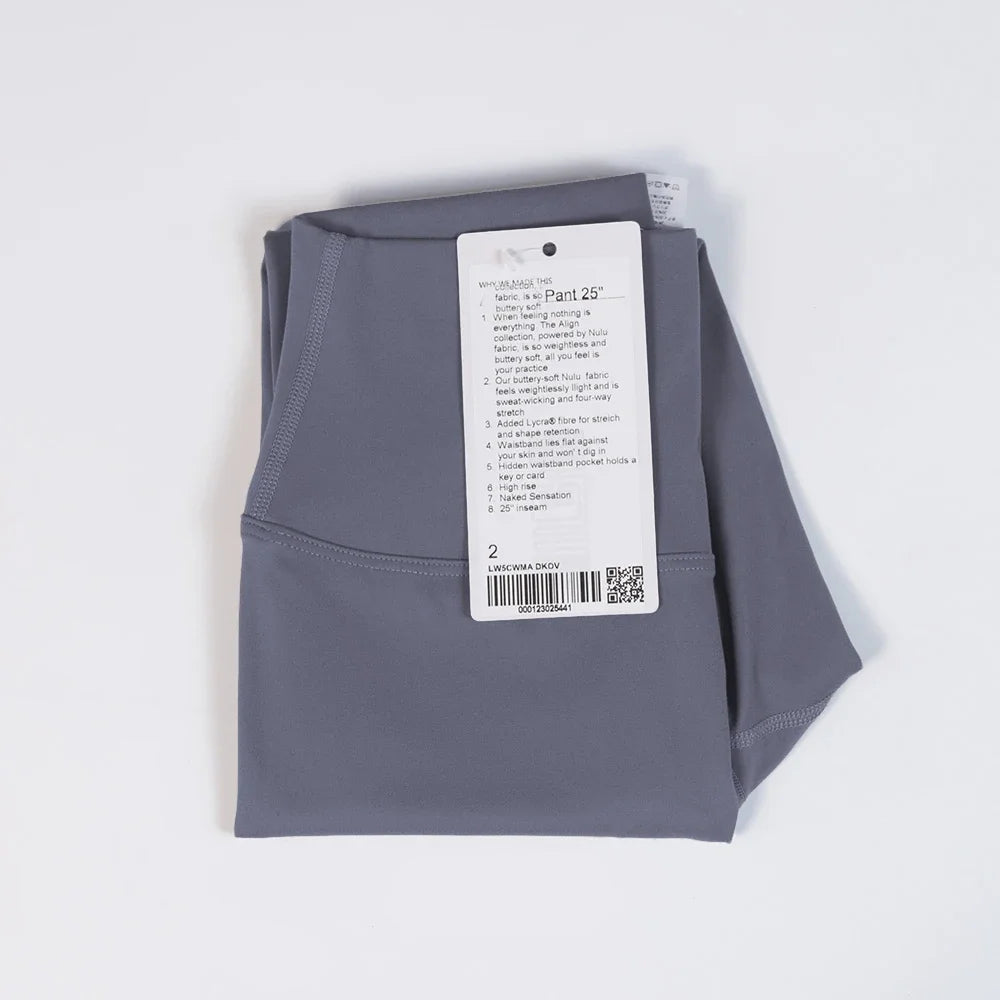 2026 Yoga clothes with high elasticity, no awkward lines, cropped pants, quick drying, women's hip lifting, tight pants