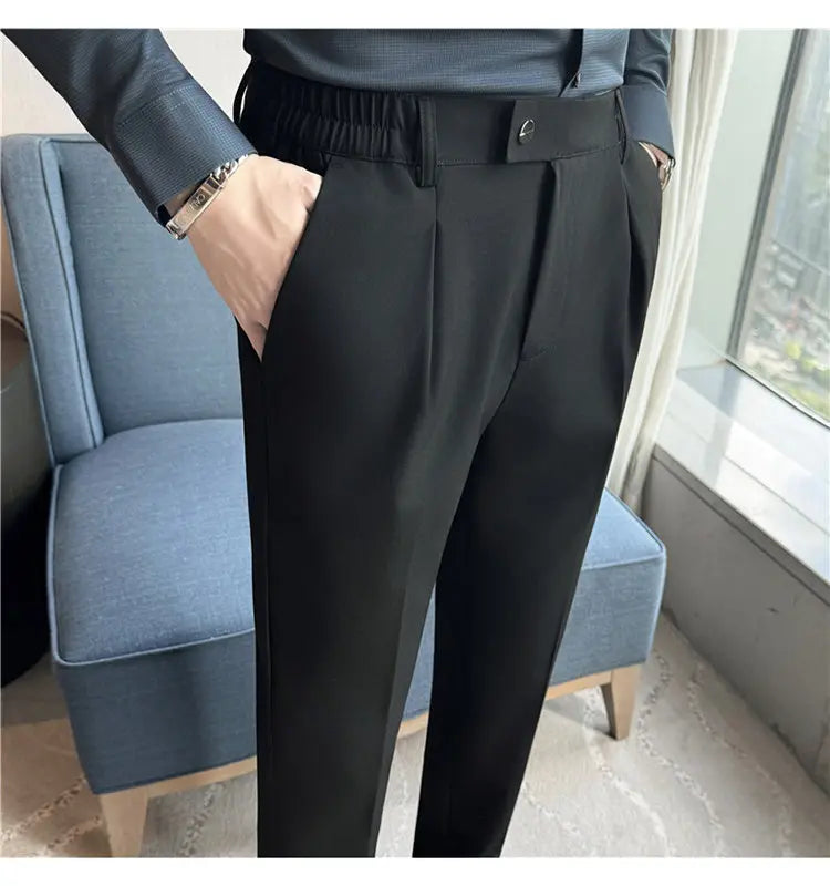 British Slim Fit Business Trousers