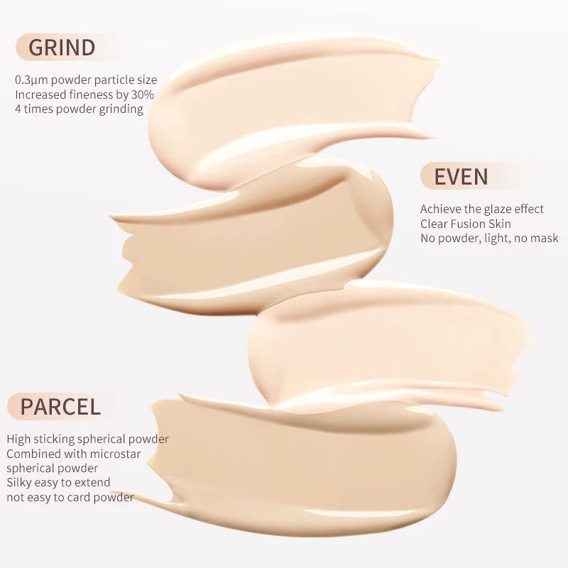 NOVO Moisturizing Lightweight Foundation Make-Up Can Create Natural And Soft Skin With Good Makeup Holding And Blemish Effect,