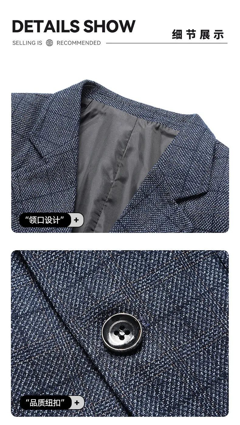 Classic Smart Casual Men Blazer
