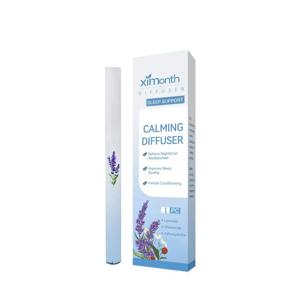 Herbal Diffuser with Mullein/Thyme/Mints Guarana/Green Tea Natural Energy Boost Clear Breathing Support for All Ages